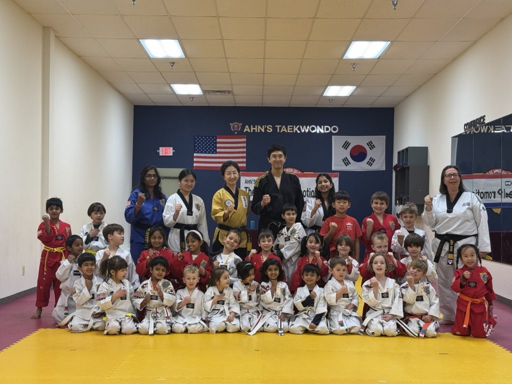 Ahn's Taekwondo Lawrenceville students and instructors